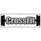 Signmission CROSSFIT BANNER SIGN core strength conditioning nutrition exercise gym B-72 Crossfit - alternate 1